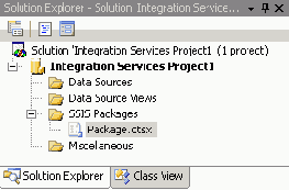 Окно Solution Explorer
